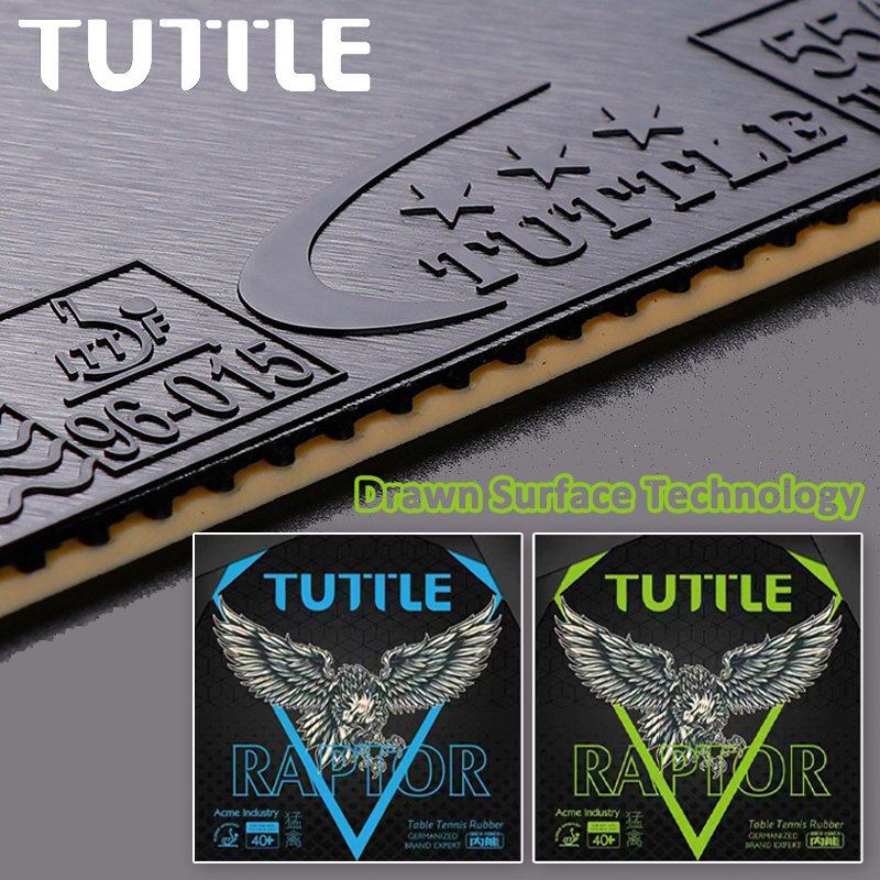 Original TUTTLE Raptor Series  - Table Tennis Xiom Rubber ulasan dan harga
