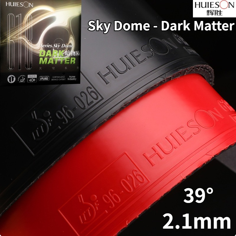 HUIESON Sky Dome Dark Matter P - Table Tennis Xiom Rubber ulasan dan harga