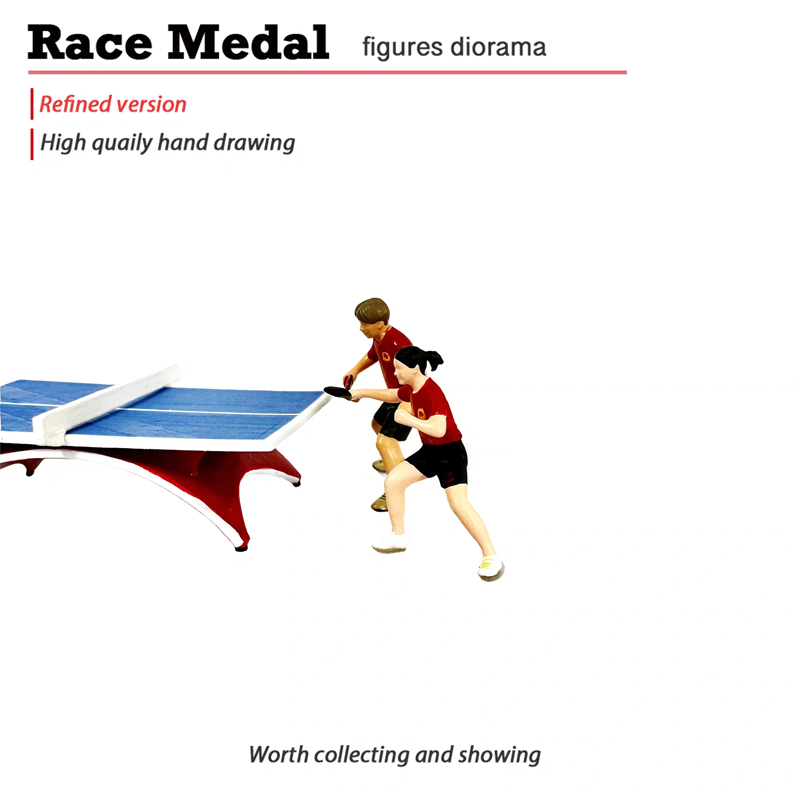 New Product 1/64 Table Tennis  - Table Tennis No 1 Player ulasan dan harga
