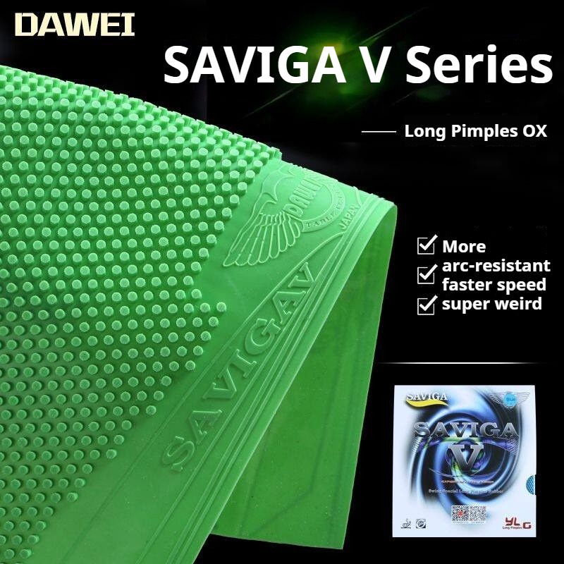 Table Tennis Rubber DAWEI SAVI - Table Tennis Xiom Rubber ulasan dan harga