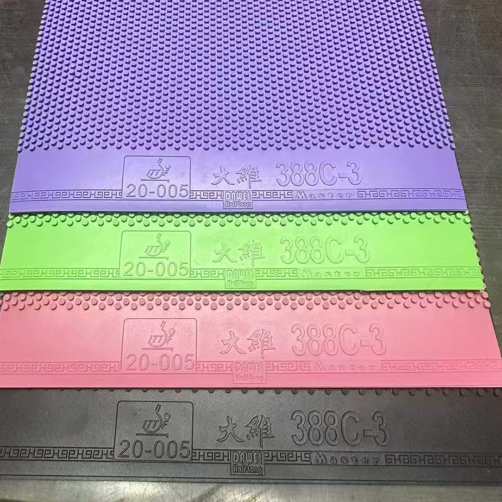 Dawei 388C-3 Short Pips Table  - Table Tennis Xiom Rubber ulasan dan harga