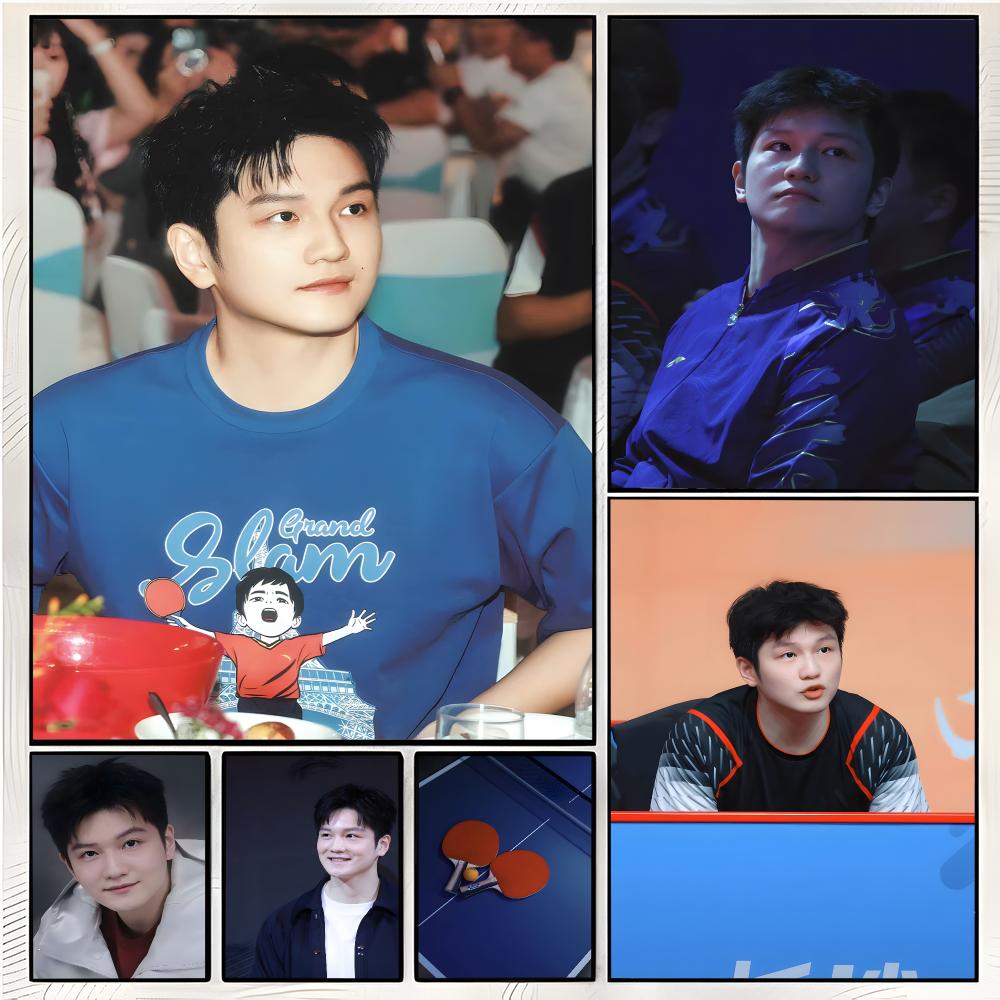Athlete Table Tennis Fan Zhend - Table Tennis Zhendong ulasan dan harga