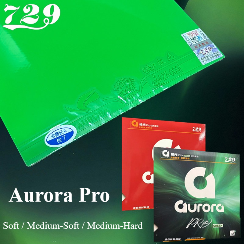 729 Friendship Aurora Pro Gree - Table Tennis Xiom Rubber ulasan dan harga
