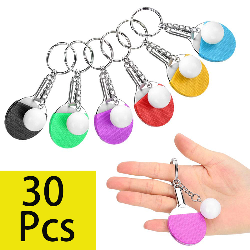 30Pcs Mini Table Tennis Racket - Table Tennis Umpire ulasan dan harga
