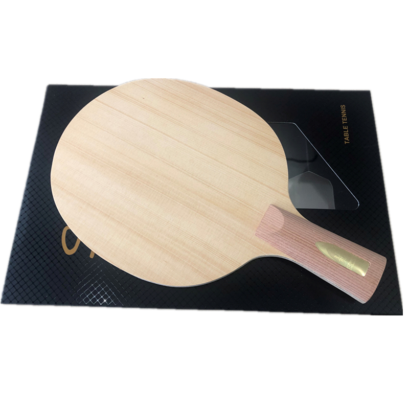 Stuor BLUE Carbon Hinoki Table - Table Tennis Umpire ulasan dan harga
