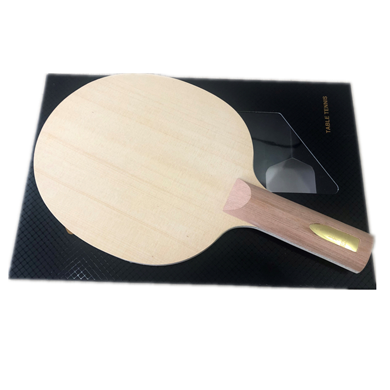 Stuor BLUE Carbon Hinoki Table - Table Tennis Umpire ulasan dan harga