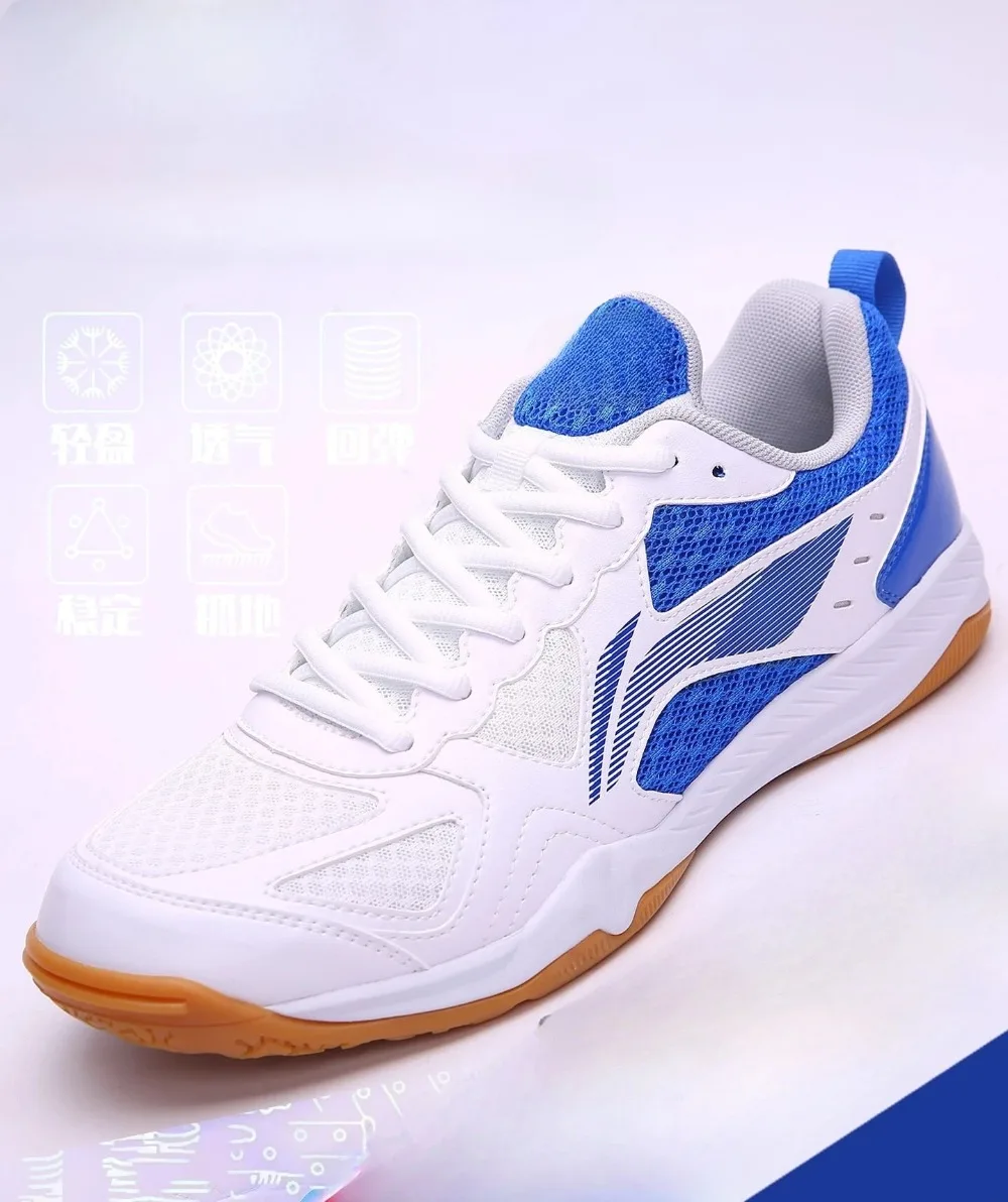 National Team Sports Shoes Men - Table Tennis Zhendong ulasan dan harga