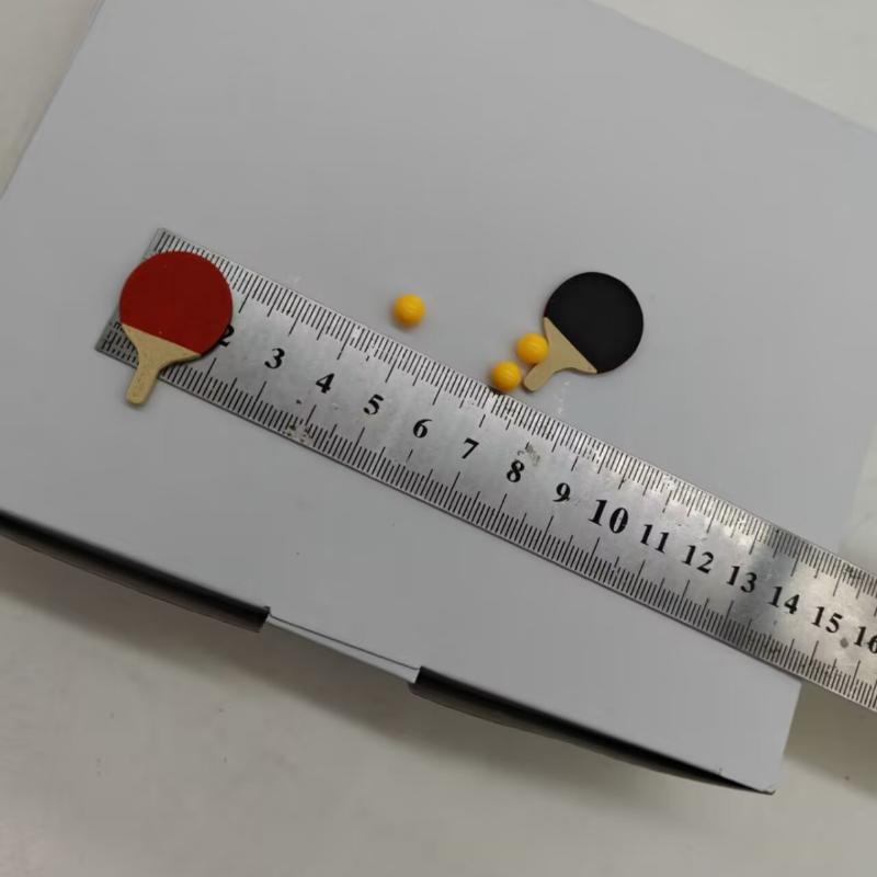 1Set Dollhouse Miniature Ping  - Table Tennis Information ulasan dan harga